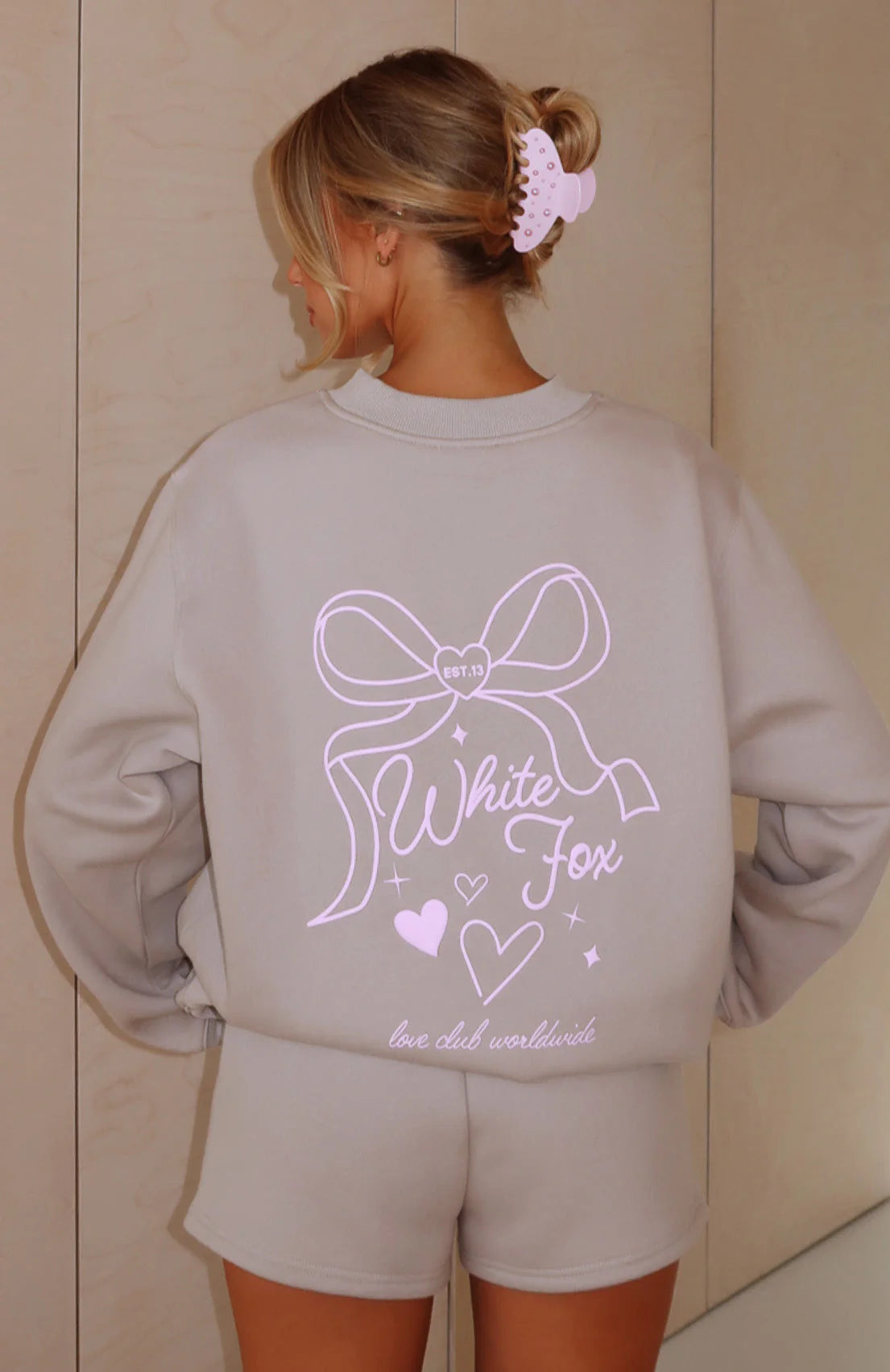 Love You Forever Oversized Sweater Moon