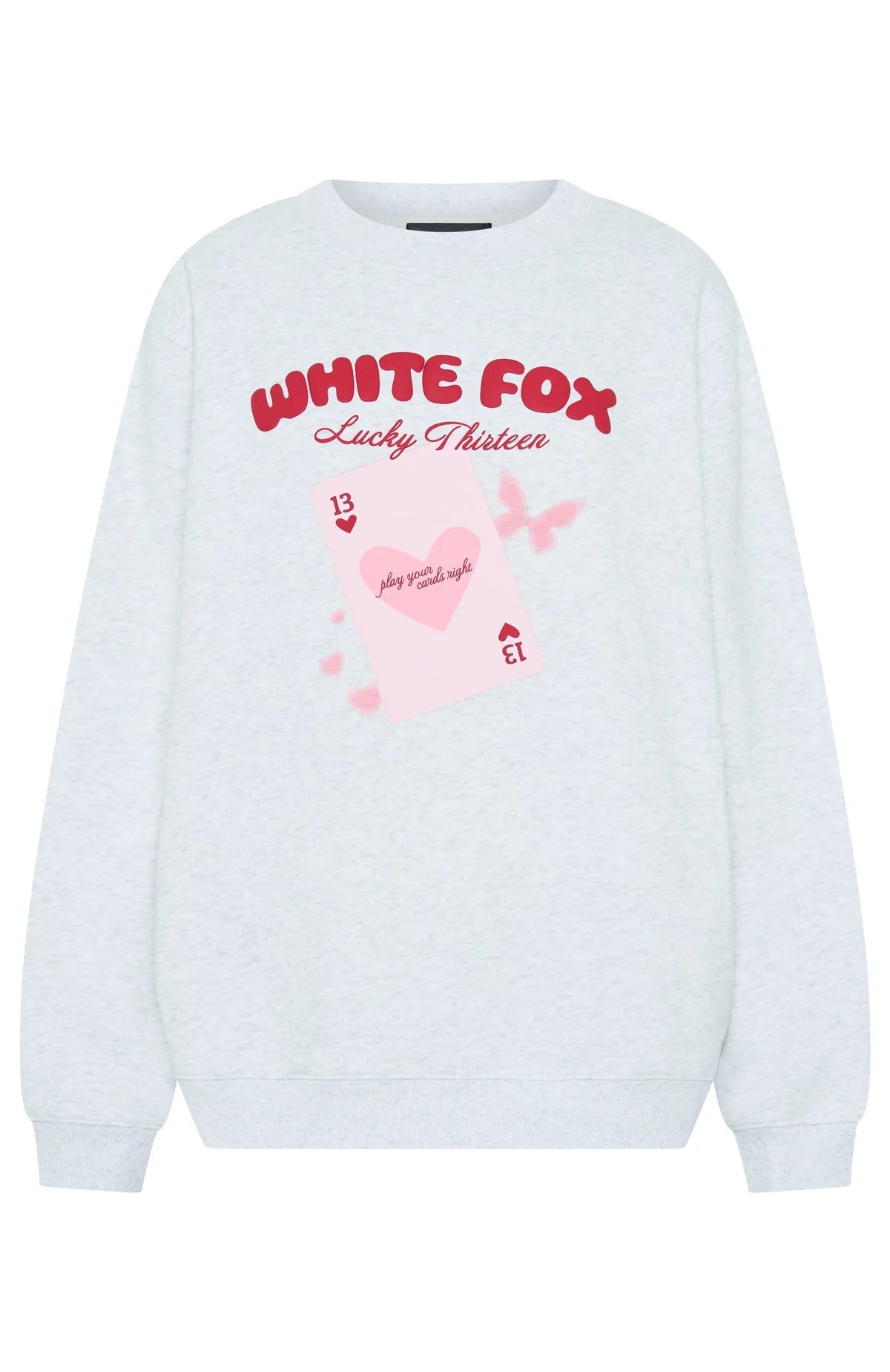 Lucky Thirteen Kalena Oversized Sweater Grey Marle