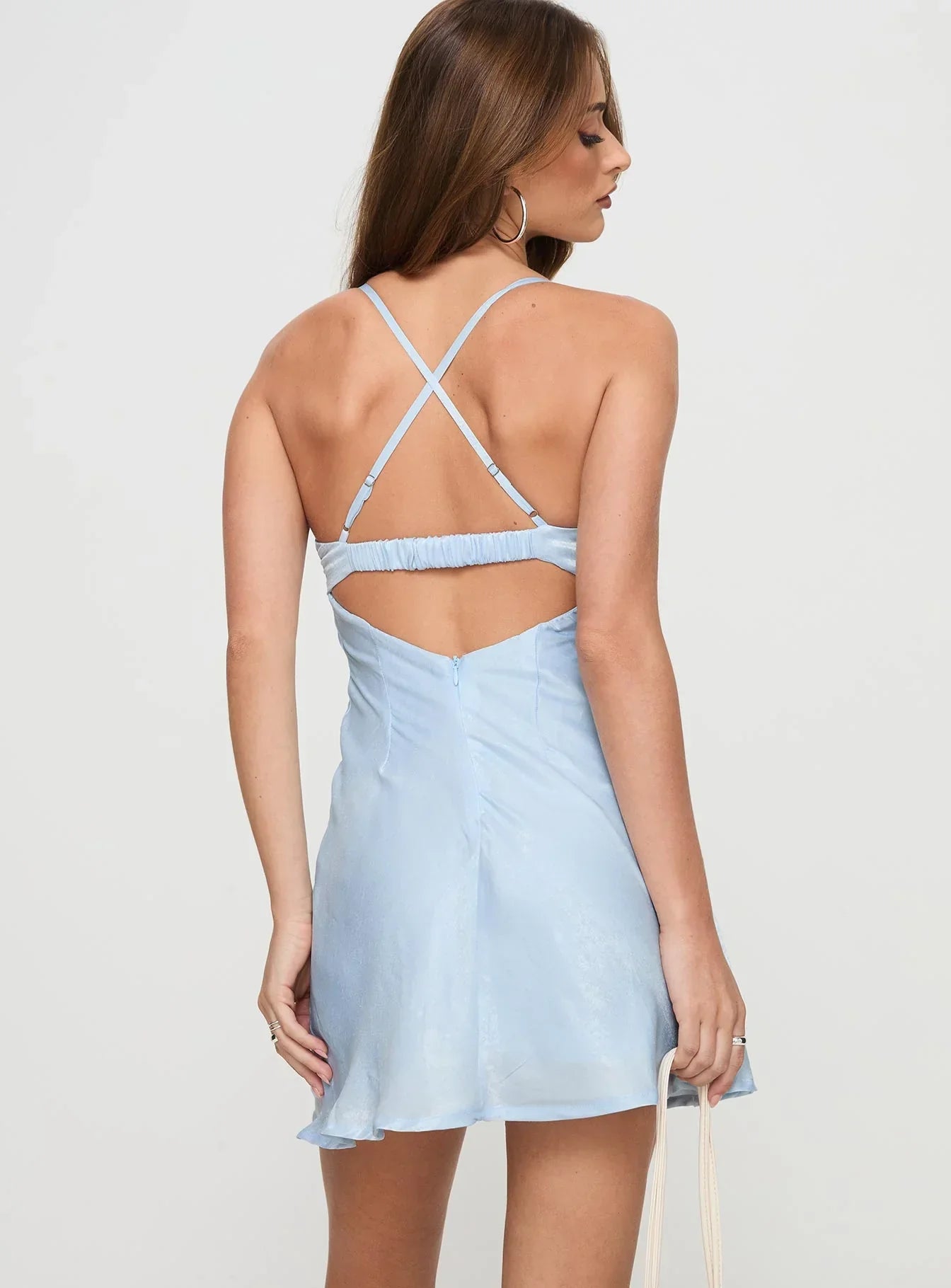 Glendon Mini Dress Blue